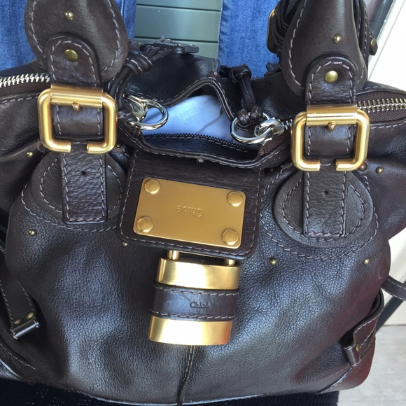 Authentic Chloe Padlock Bag - Picture 4 of 8